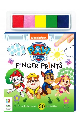 Finger Print Art: PAW Patrol